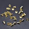 Custom fashion gold color brass eyelets for garment/bags