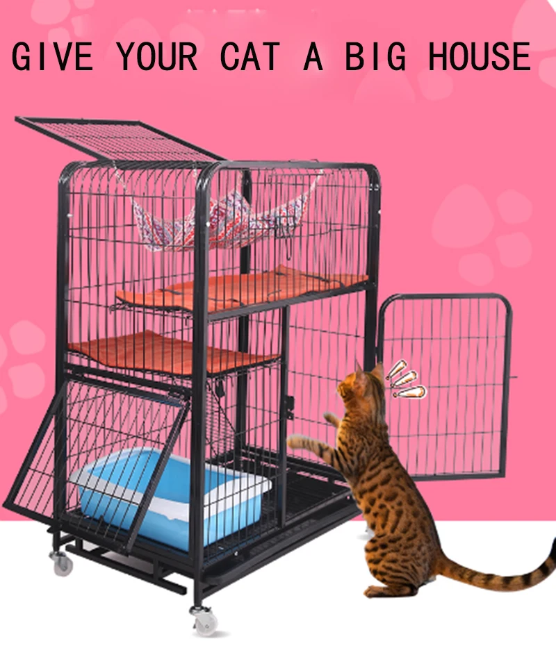 The Worldu0027s Hottest Multi-storey Four-door Cat Cage - Buy Cat Cage,Four  Door Cat Cage,Breeding Cat Cage Product on Alibaba.com