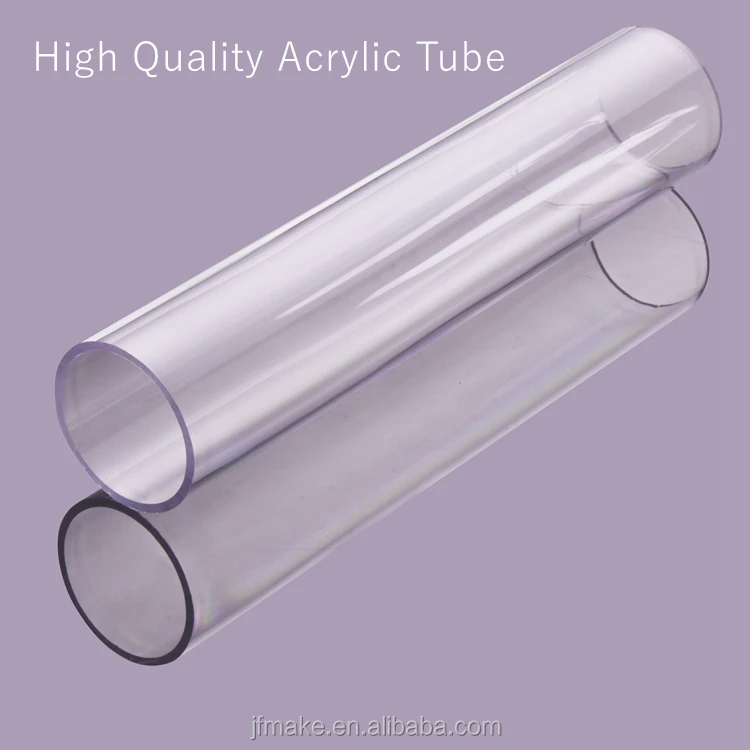 Clear Acrylic Plastic Round Cylinder Tube Pipe Buy Clear Acrylic