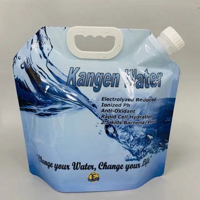 Hot Sale 5l Reusable Foldable Drinking Kangen Water Bag Buy Water Bag
