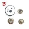 12mm Small White Painted Metal Press Snap Button For Shirt