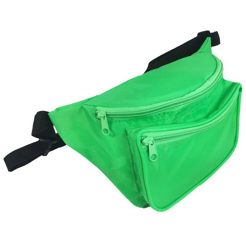 Promo Print Logo Colorful Nylon Sport Waist Bag Neon Fanny Pack - Buy ...