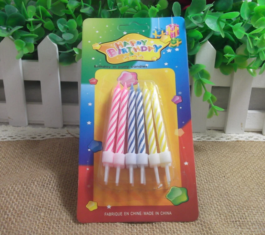 Birthday Cake Candle Wholesale/high Quality Shape Paraffin Wax Candles