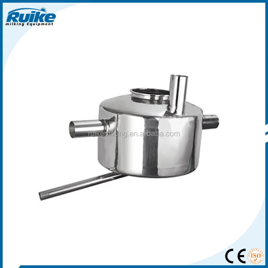 New Condition Milk Receiver For Milking Machine,Stainless Steel Milk