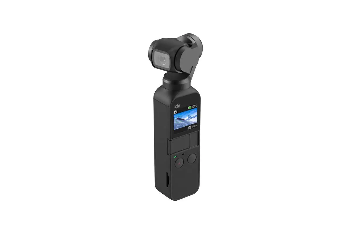 Original DJI OSMO Pocket small 3 axis handheld video gimbal stabilizer with integrated camera