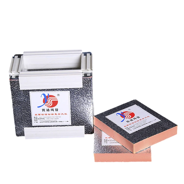 Wall Insulation Aluminum Foil Phenolic Panel Foam Board