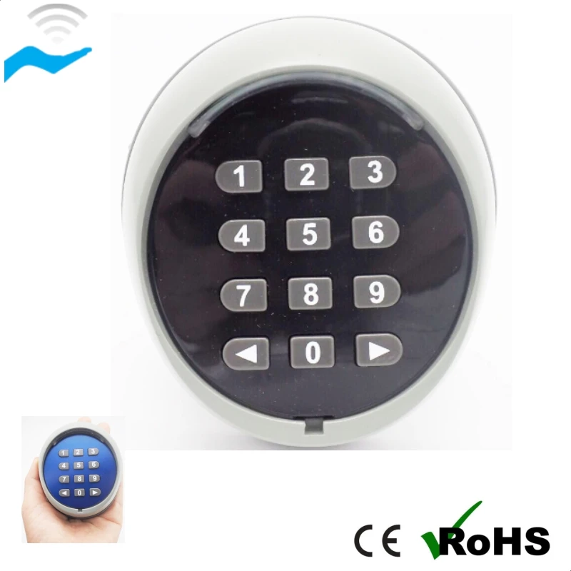 Wall Mounted Keypads 433mhz Garage Door Remote Control Wireless Keypad