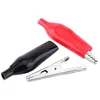 20pcs 28MM Metal Alligator Clip Crocodile Electrical Clamp for Testing Probe Meter Black&Red
