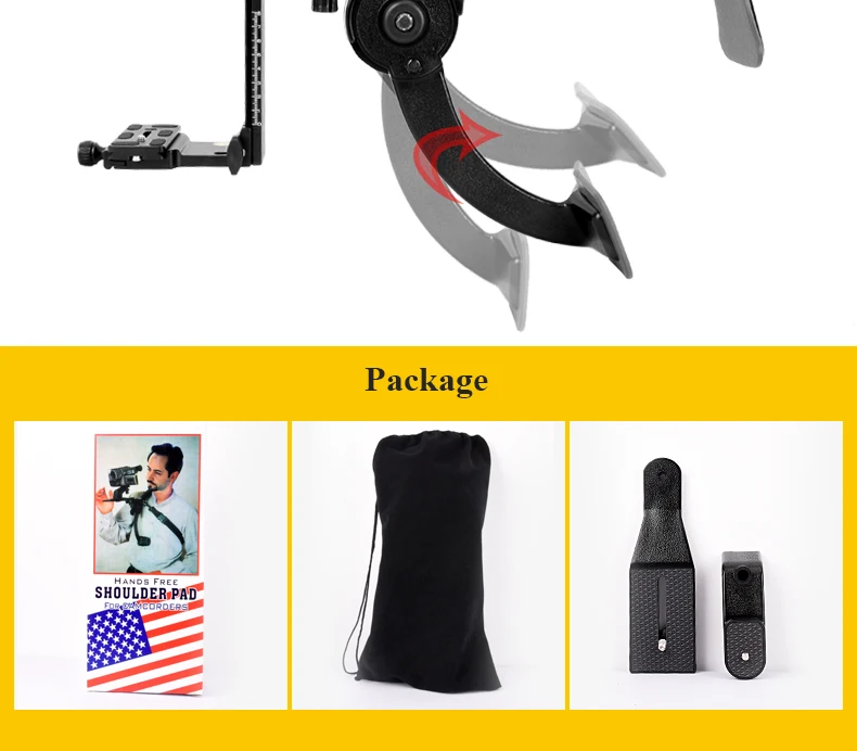 Qzsdq440a Beike/qzsd Brand Steadycam Stabilizer Camera Shoulder Pad