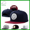 pvc rubber patch stretch fit man's and women's snapback cap
