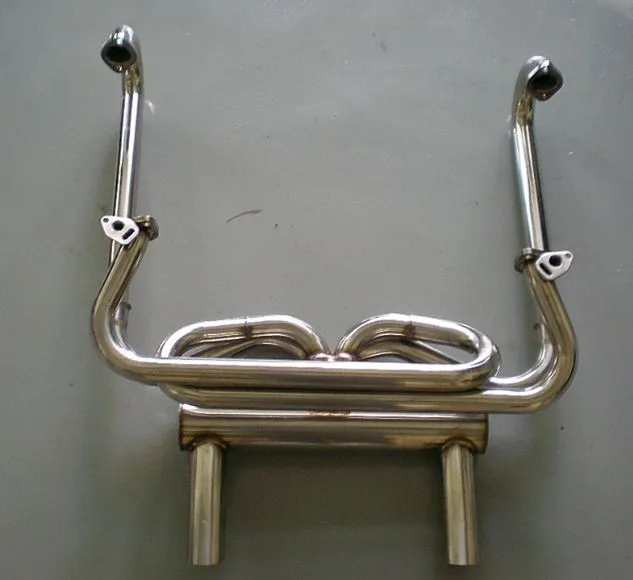 Full Stainless Steel 304 Exhaust Manifold Header For Vw Aircooled ...