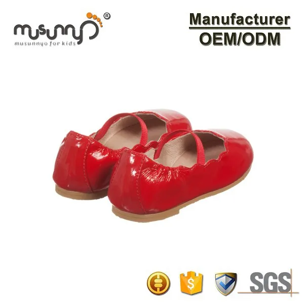 childrens red ballet shoes