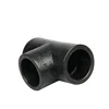 In Stock 25 mm HDPE PIPE Fittings Equal Tee Butt Fusion Hot Melt Socket