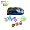 2019 Trending Product New Big Car Filled Egg Surprise Biscuits Chocolate Egg with Different Toy inside