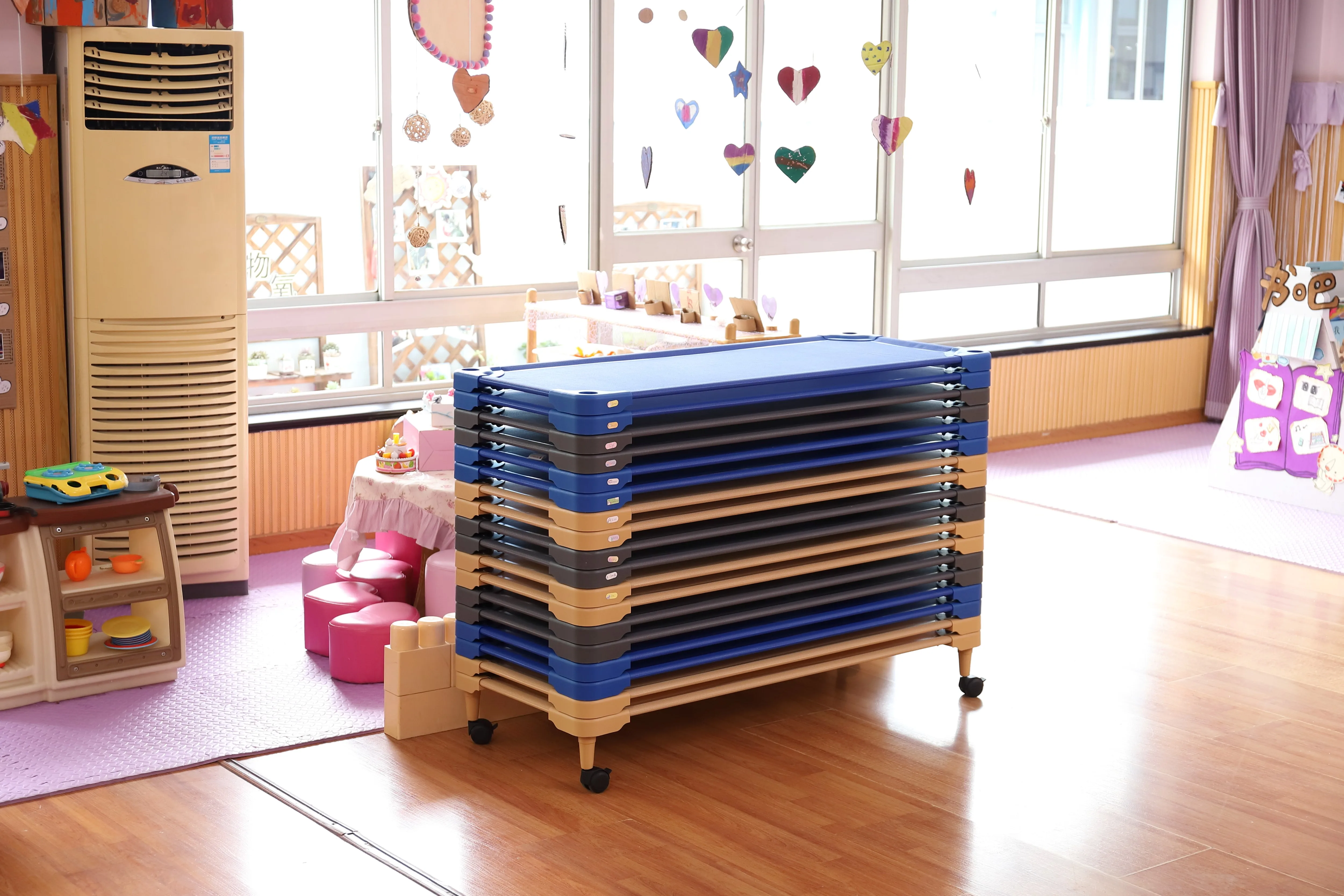 plastic cot bed