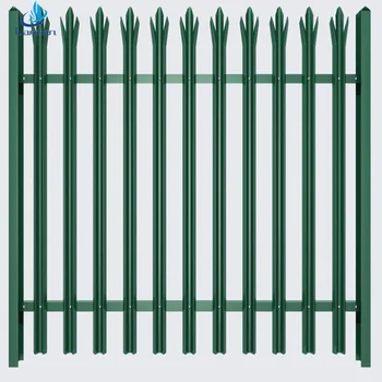 Euro Style Free Standing D W Pale Metal Palisade Security Fence Euro Style Free Standing D W Pale Metal Palisade Security Fence Steel Fencing