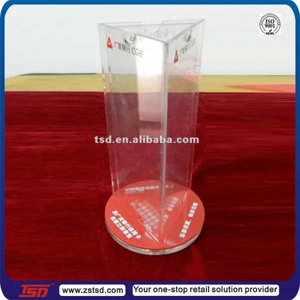 Restaurant Rotating Acrylic Sign Holder Table Menu Stand,Hotel Table