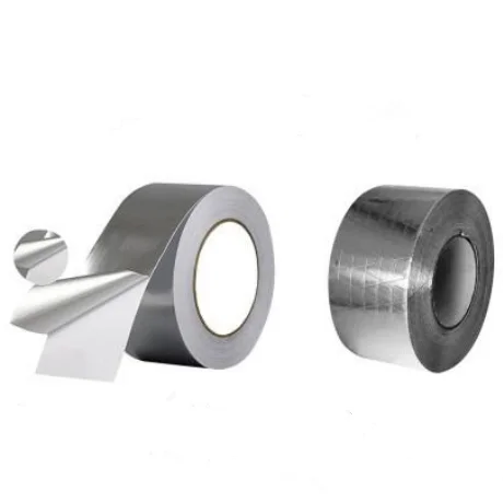 Double Sided Aluminum Foil Adhesive Tape Customized Laminated Foil Waterproof Aluminium Foil Tape Insulation