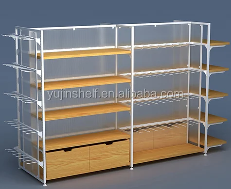 Wholesale High Class Showcase Design - Yujin Supermarket Racks