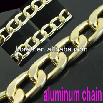 gold aluminum chain