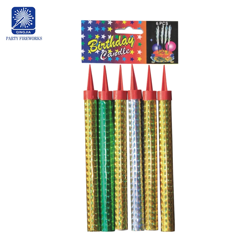 Fireworks Fountains Birthday Candle Hot Sell For Children Party 15cm