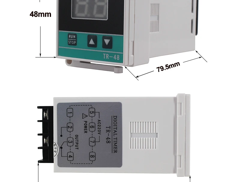 interruptor do temporizador do forno, TR-48, 0-99Minute, AC220V