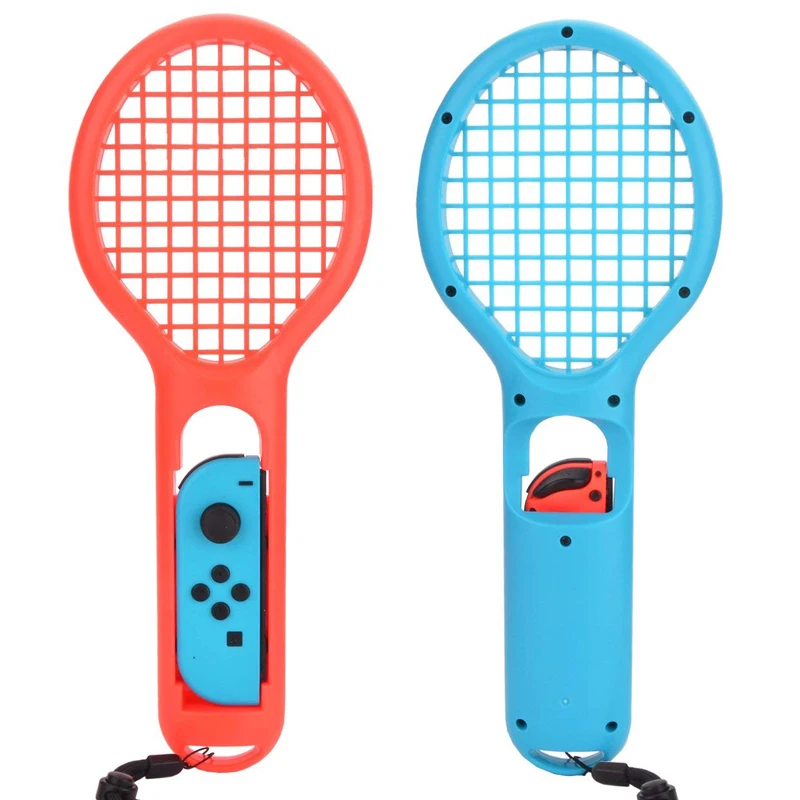 Twin Pack Tennis Racket for Nintendo Switch Game Mario