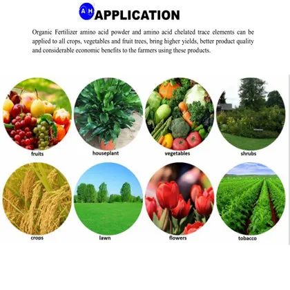 Powder state organic fertilizer contains humic acid,amino acid