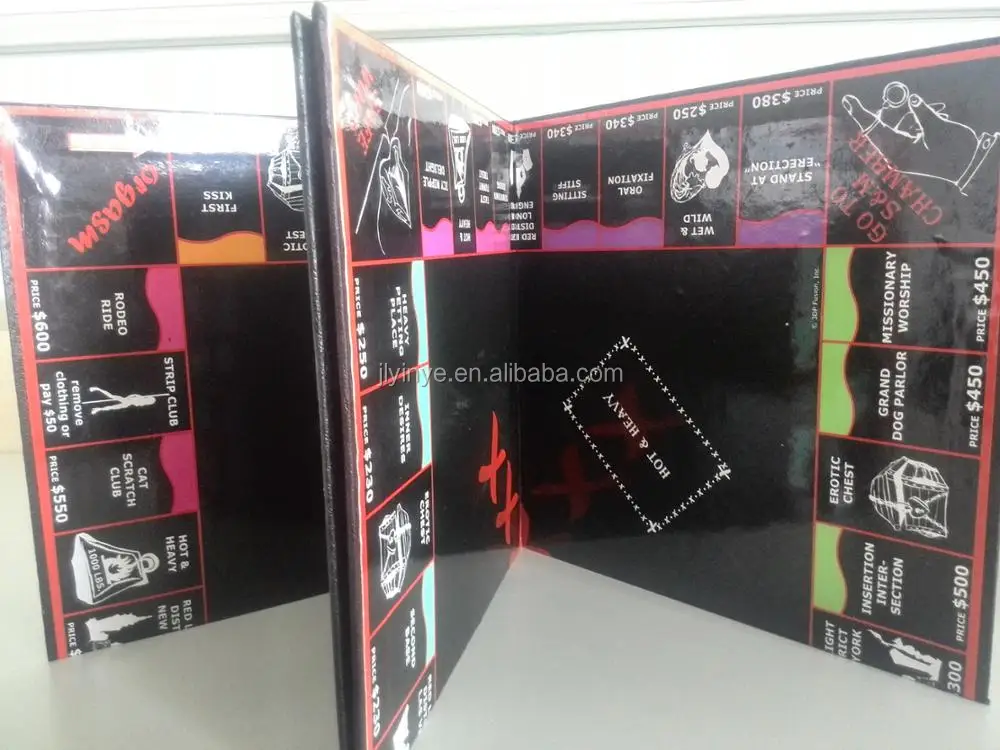 Custom Wholesale Paper Folding Game Board For Board Game Buy Blank