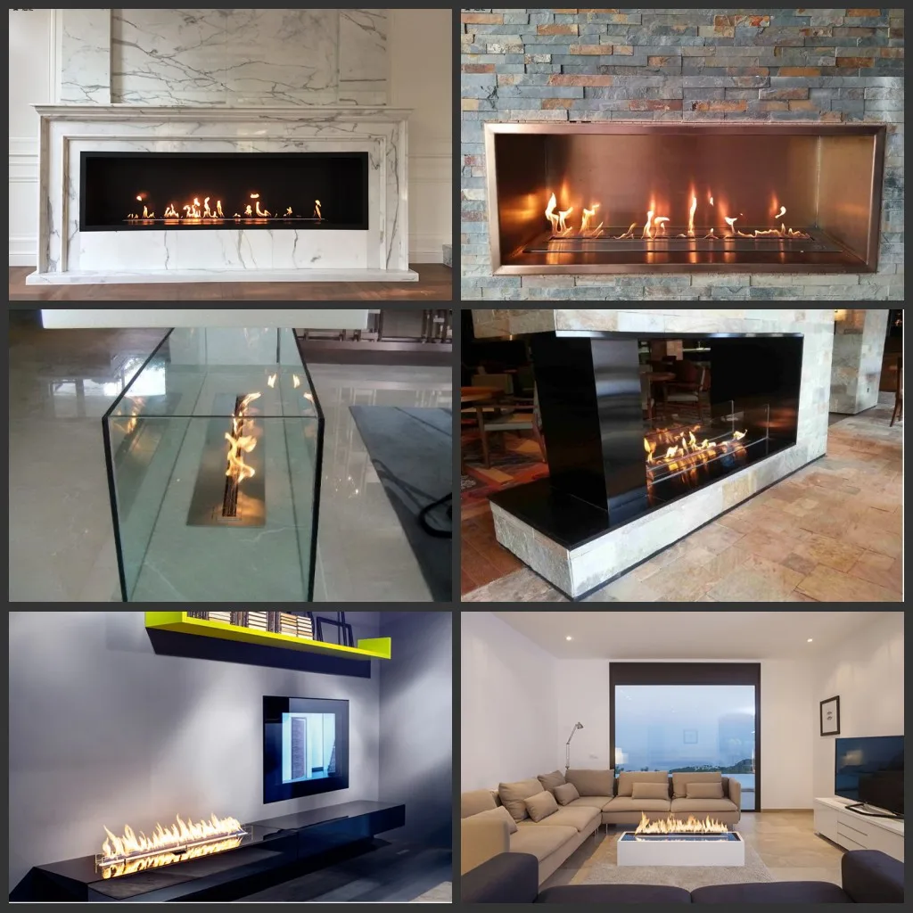 Best Quality 304 Stainless Steel Bio Ethanol Fireplace Insert Burner