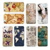 World Map Travel Just Go Soft Clear Phone Case Cover Coque Fundas For iPhone 11 Pro Max 7 7Plus 6S 6Plus 8 8Plus X XS Max