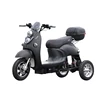 Low Price Three / 3 Wheel Adult 500W 800W Motor 2 Seat Germany Tricycle Motorcycle Electric Trike Scooter With 2 Seat