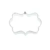 birthday cake decoration stainless steel cookie biscuit greeting frame cutter