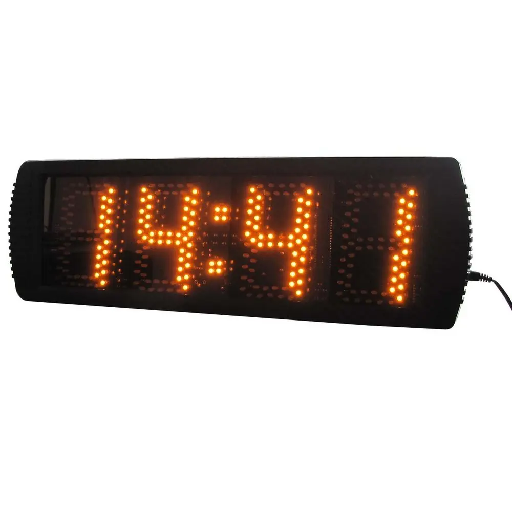 12v Outdoor Led Clock Display Countdown Clock Buy Outdoor Led Clock,Outdoor Led Countdown