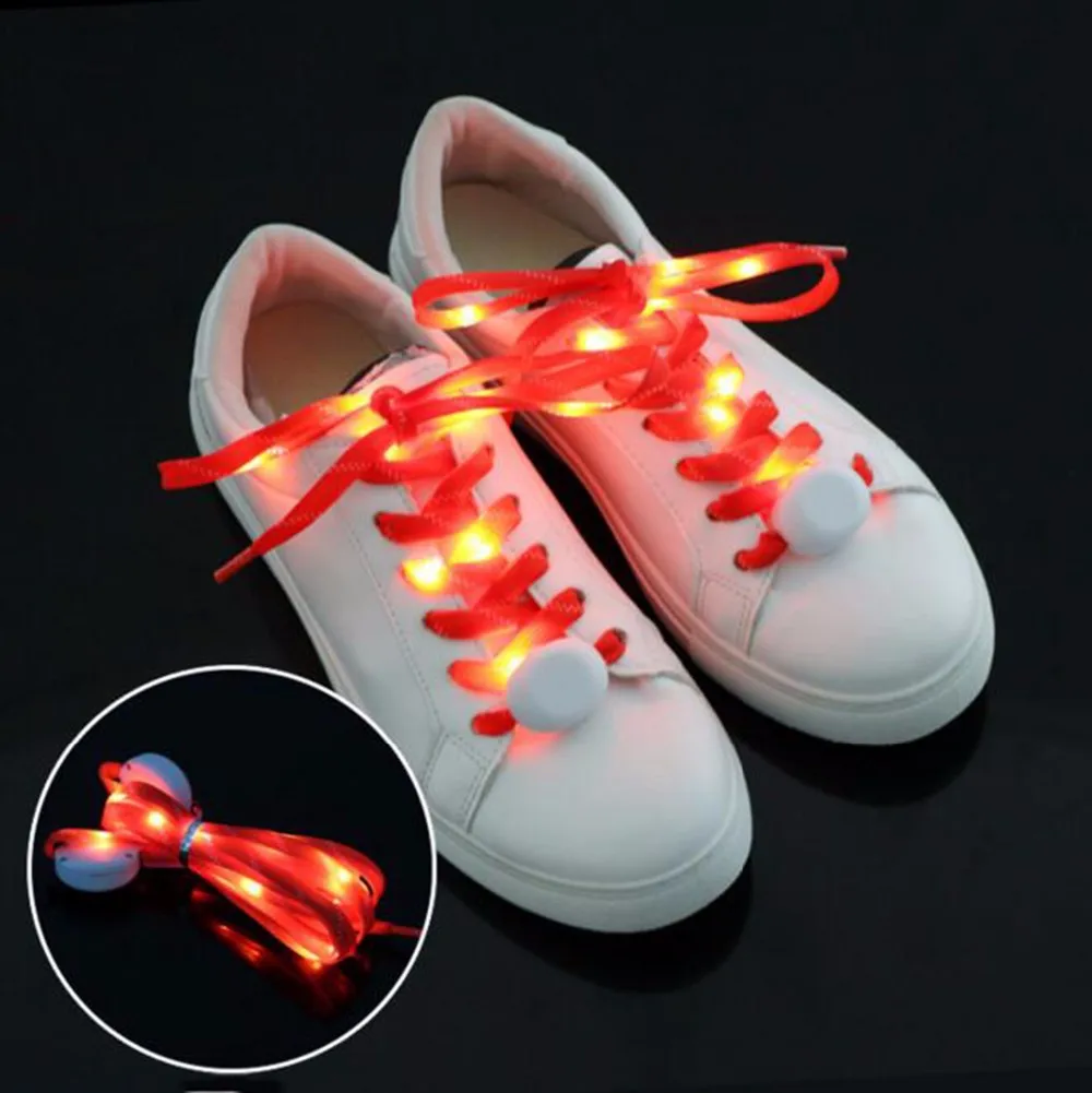 Glow In Dark Night Sport Nylon Led Shoe Accessories Led Shoelaces Buy