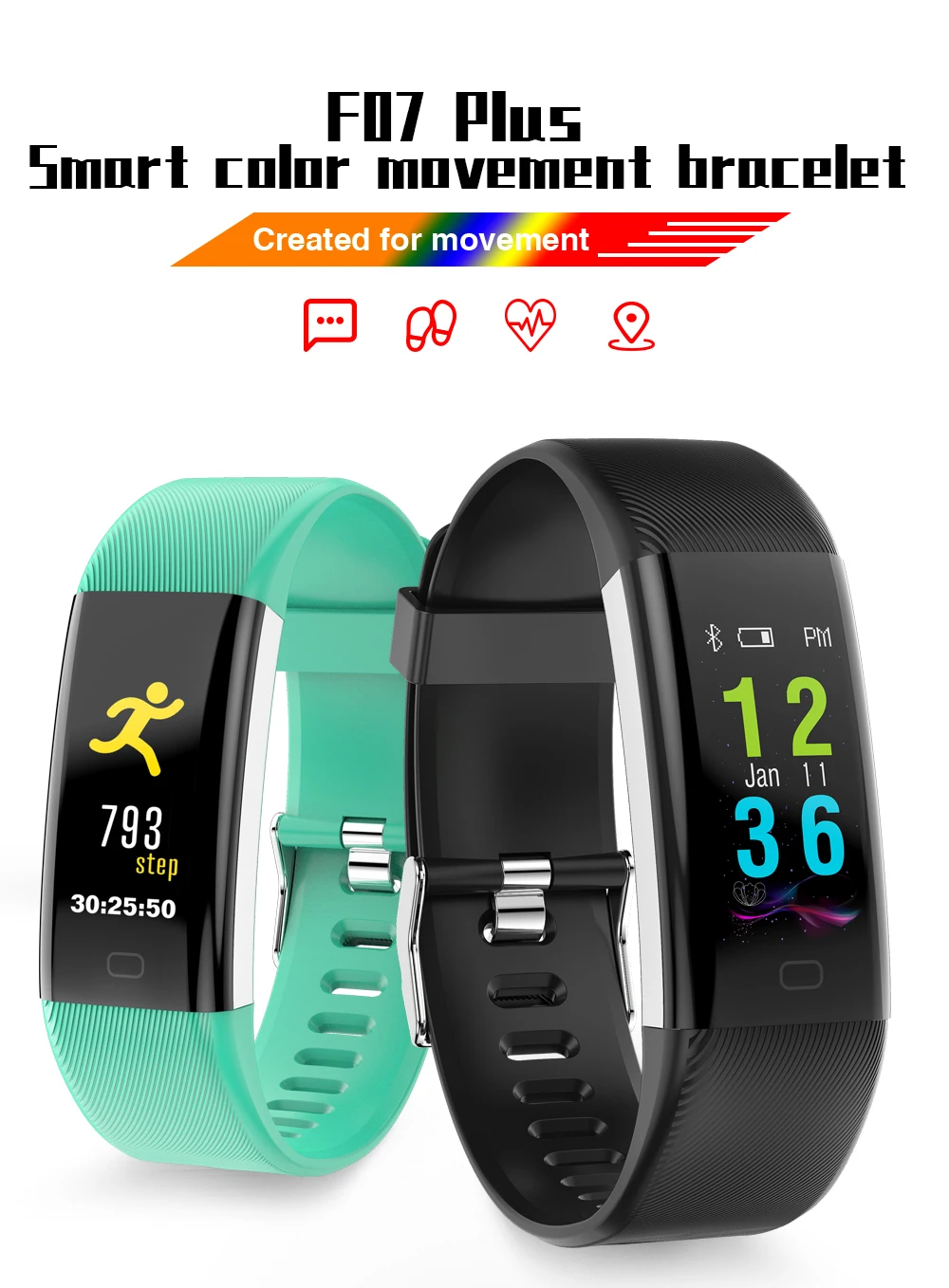 f07 smart bracelet