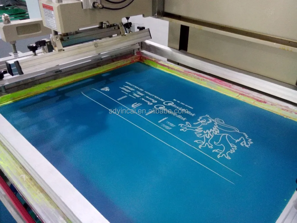 large photo emulsion screen printing