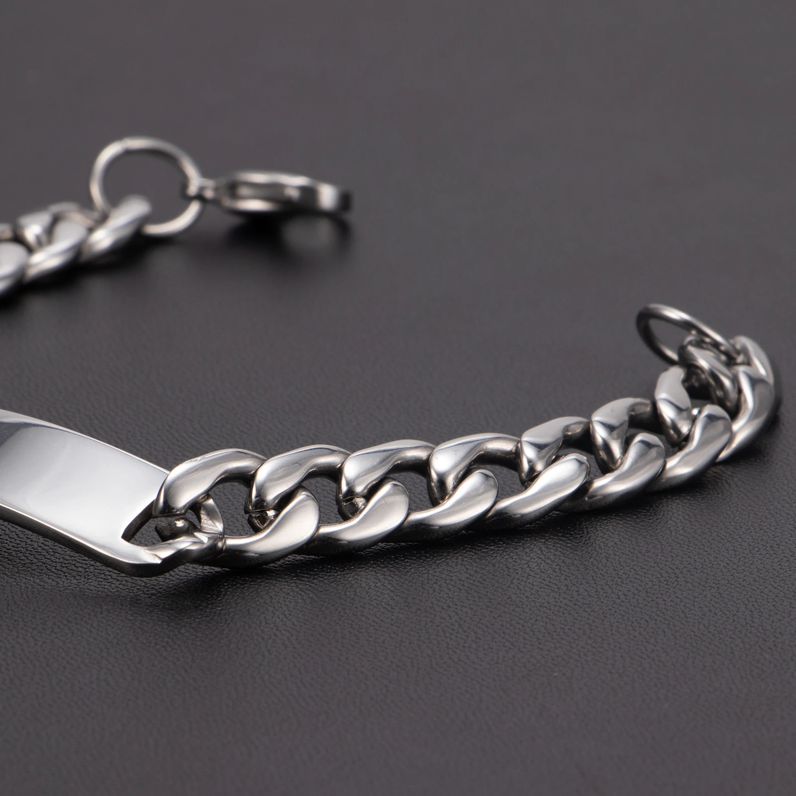Wholesale Custom Blank Bar Man Link Jewelry Personalized