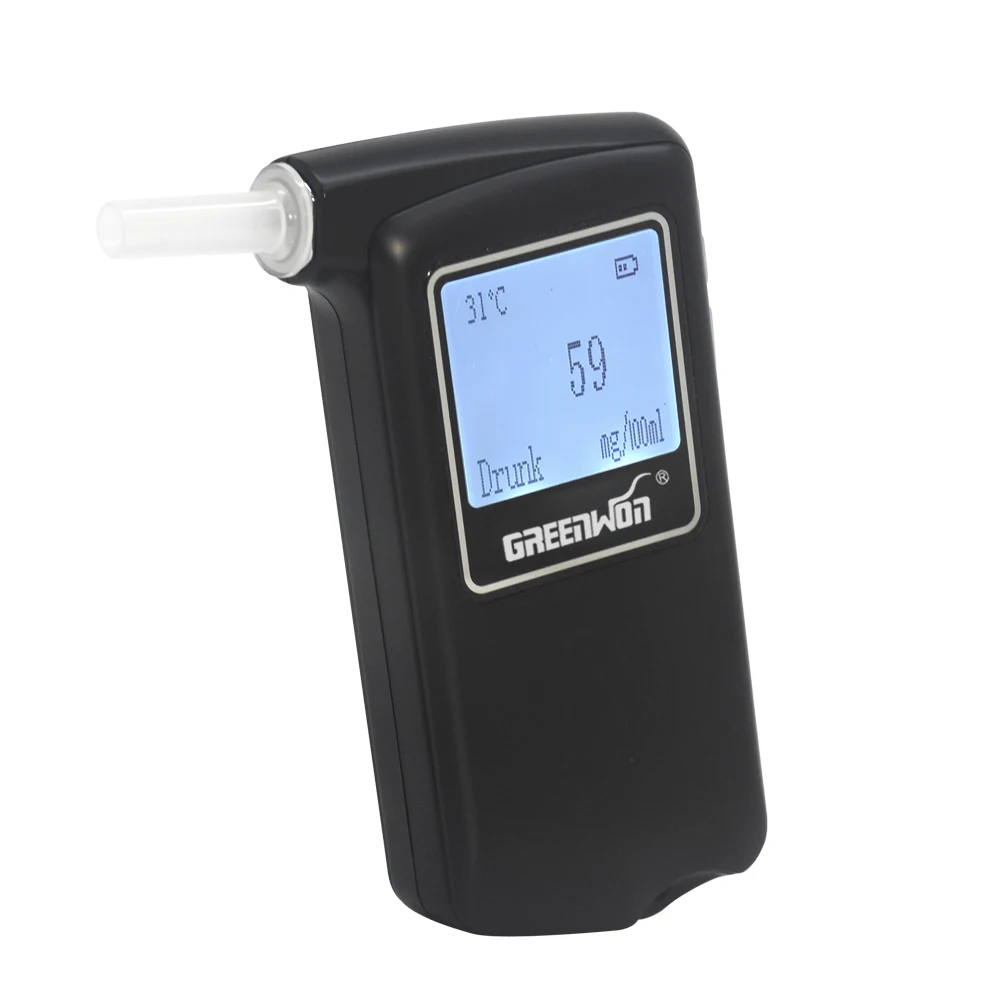 Greenwon Wholesale High Accurate Fuel Cell Sensor Breathalyzer Machine