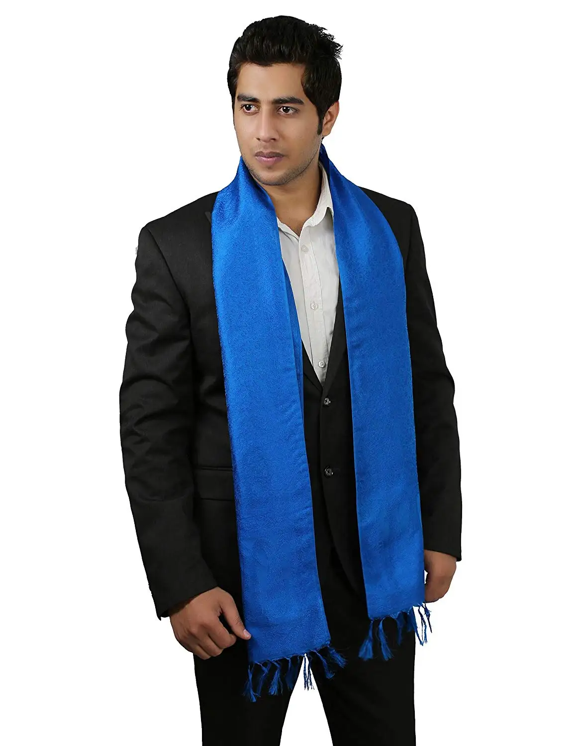 Cheap Men Blue Scarf, find Men Blue Scarf deals on line at