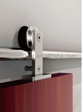 Antique Wooden Door Satin Finish Sus 304 Sliding Closet Door Rails