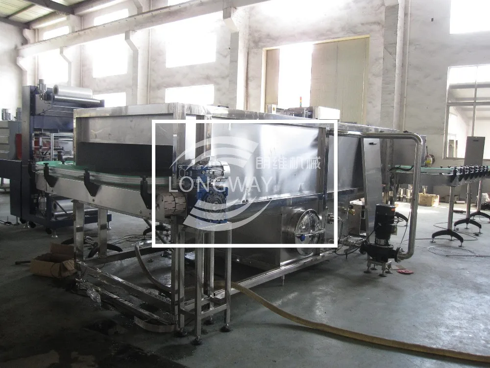 Omron Human control Pannel PET bottle carbonated beverage Washing Filling Capping Machine for Kenya