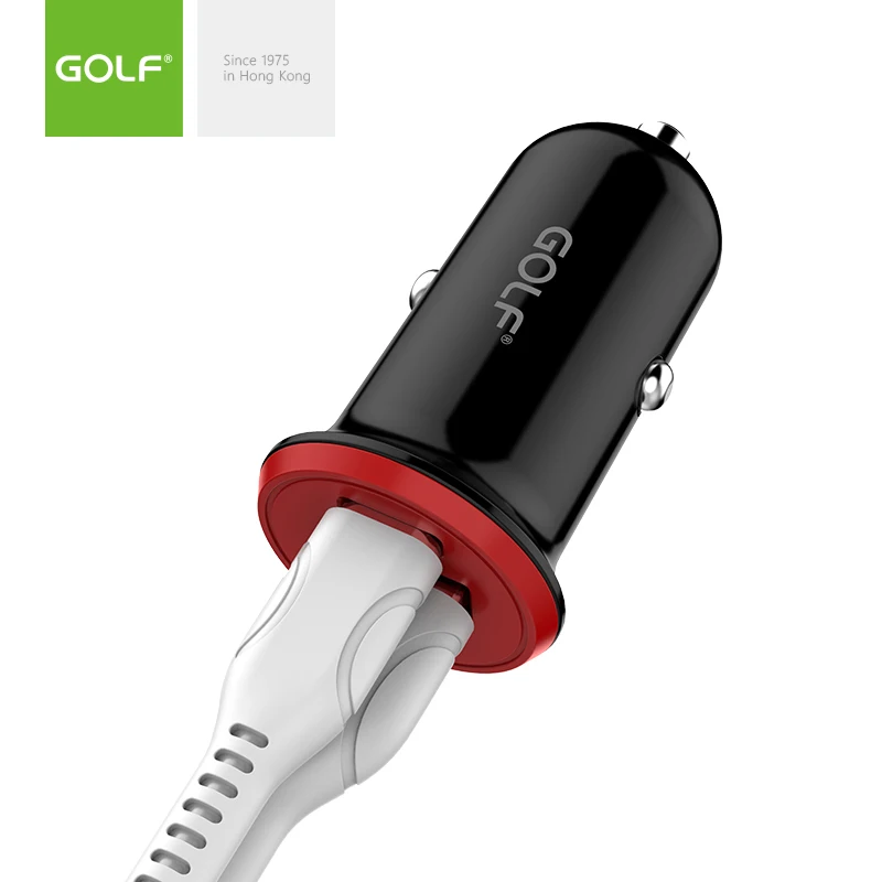 Golf 18w Car Fast Charger Quick Charge 3.0 Usb Pd Typec Carcharger