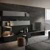 Vermont Modern TV cabinet Design, TV Cabinet Wooden Funiture with Wall Unit