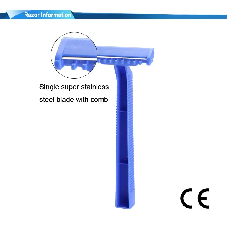Single Blade Comb Razor Medical Disposable Razor With Ce Certificate