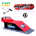 Skate Park Ramp Parts for Tech Deck Fingerboard Finger Board D