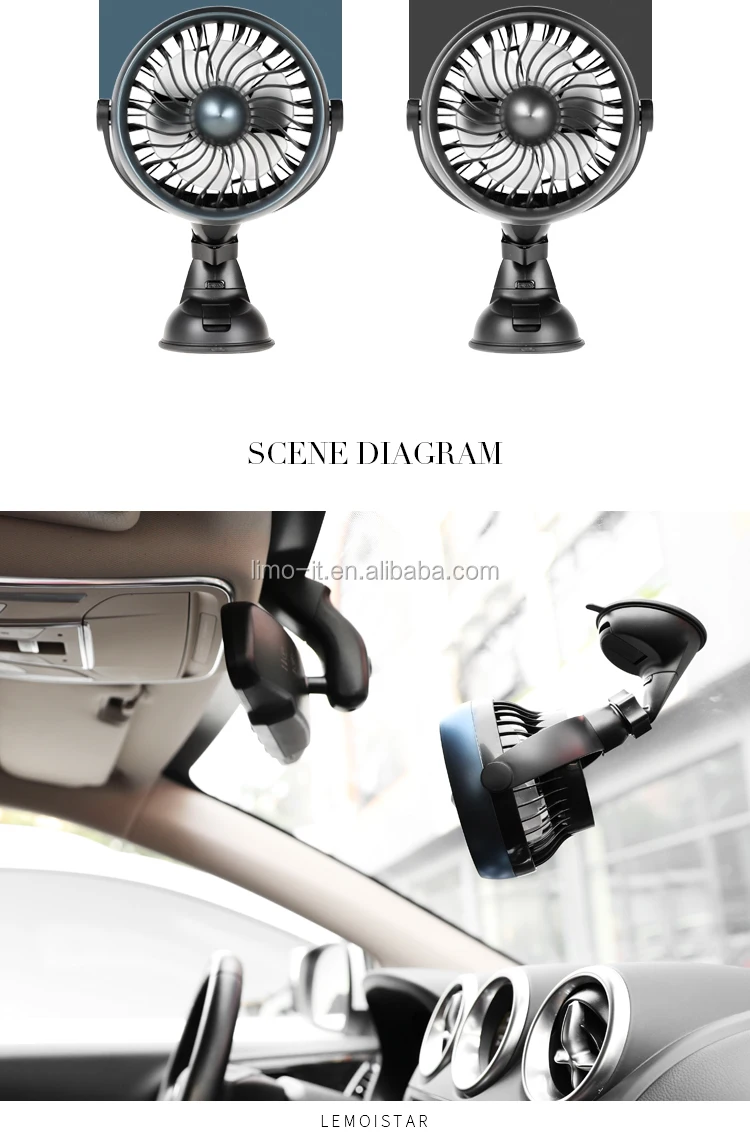 Personal Mini Car Fan Portable Usb Fan Electric Quiet Mini Usb Port Fan