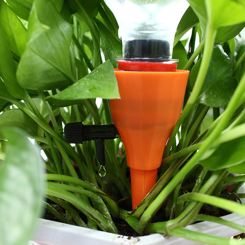 self spike planter drip watering bird