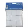 Highly absorbent square shape cotton cloth gun cleaning patches