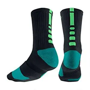 lime green nike elite socks